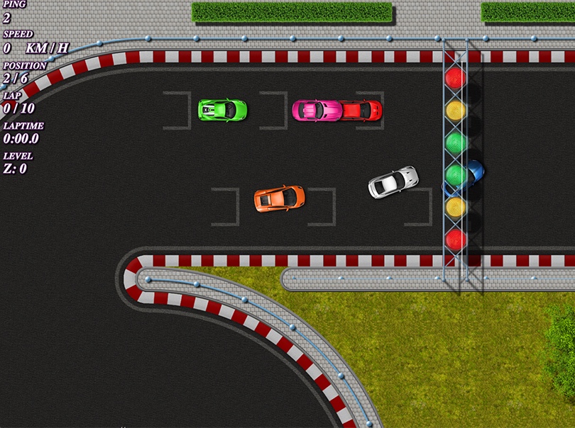 Top-down racing prototype
